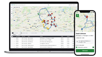 Built-In Routing and Driver App